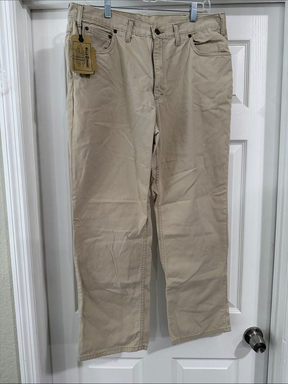 NWT New Men's Bills Khakis 5 pocket Pants - Standard Fit - 36